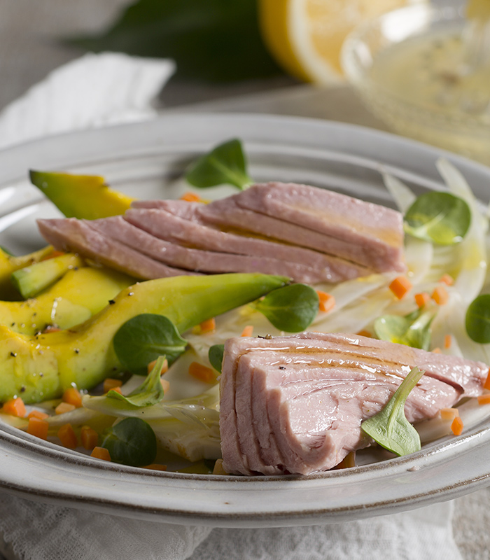 Tuna, Fennel and Avocado Salad