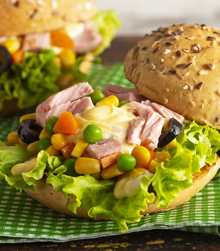 Delicious Sandwich with Insalatissime Tuna & Sweetcorn Salad