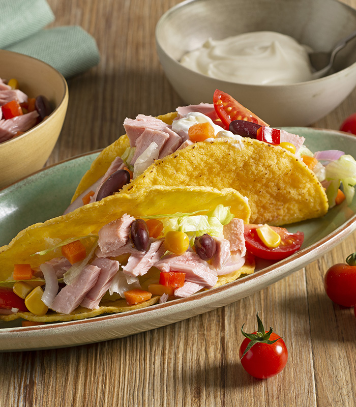 Tuna tacos